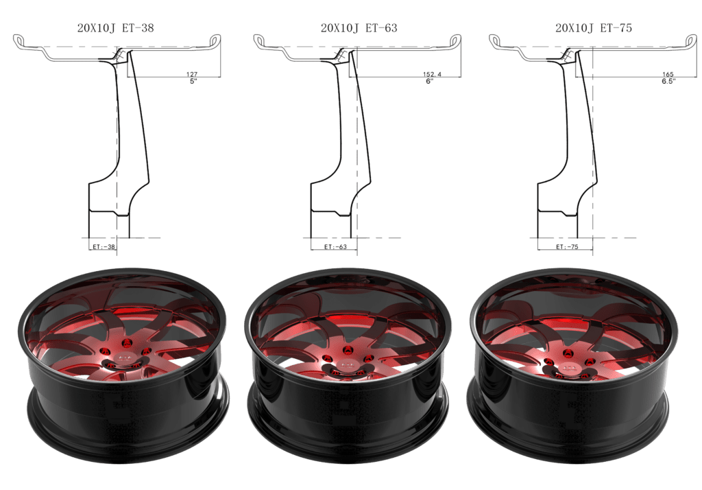deep lip wheels rim
